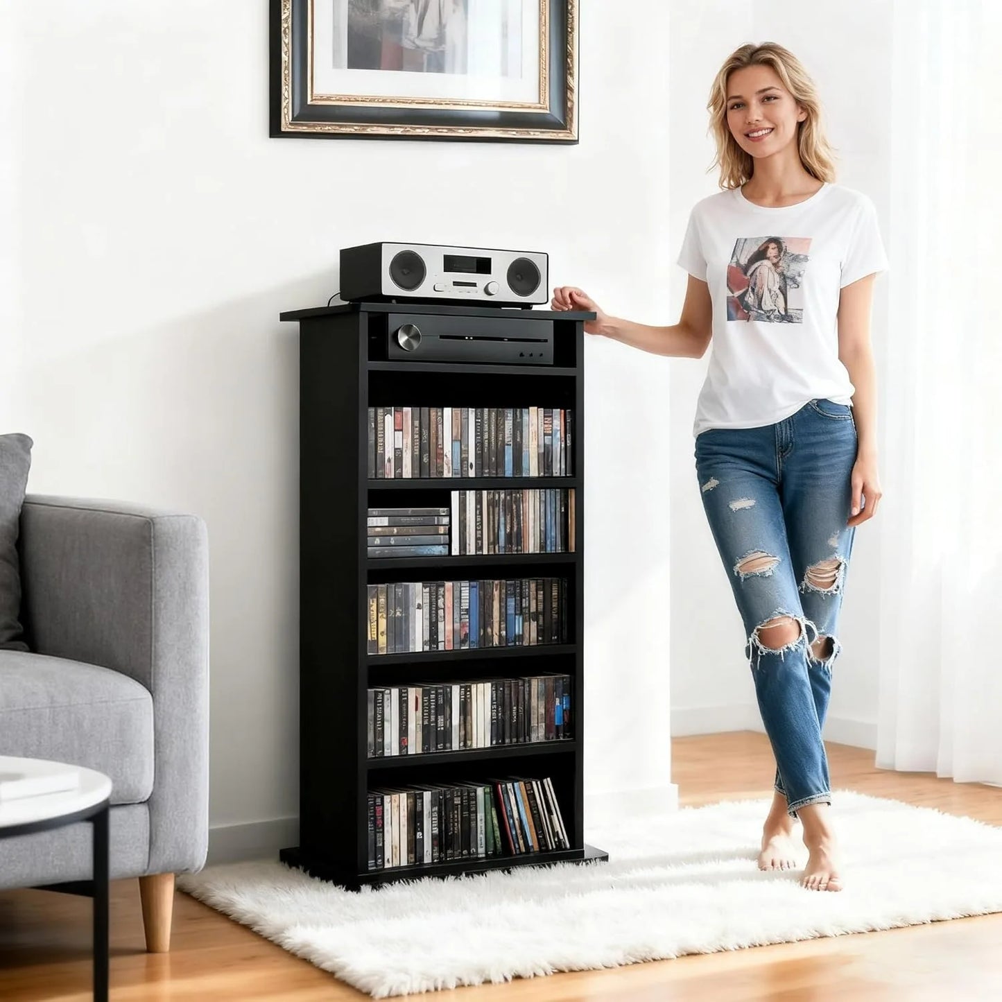 Multimedia Storage Cabinet