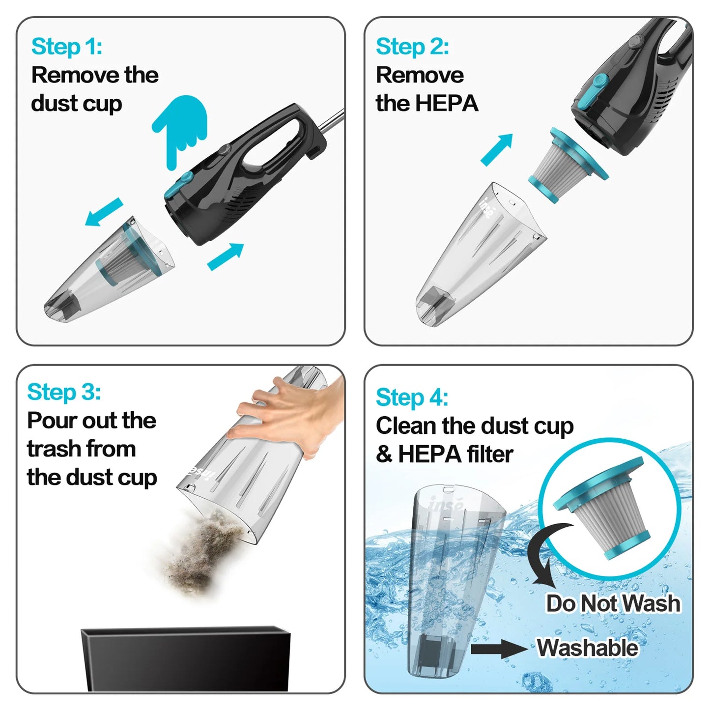 Corded Vacuum Cleaner, Handheld