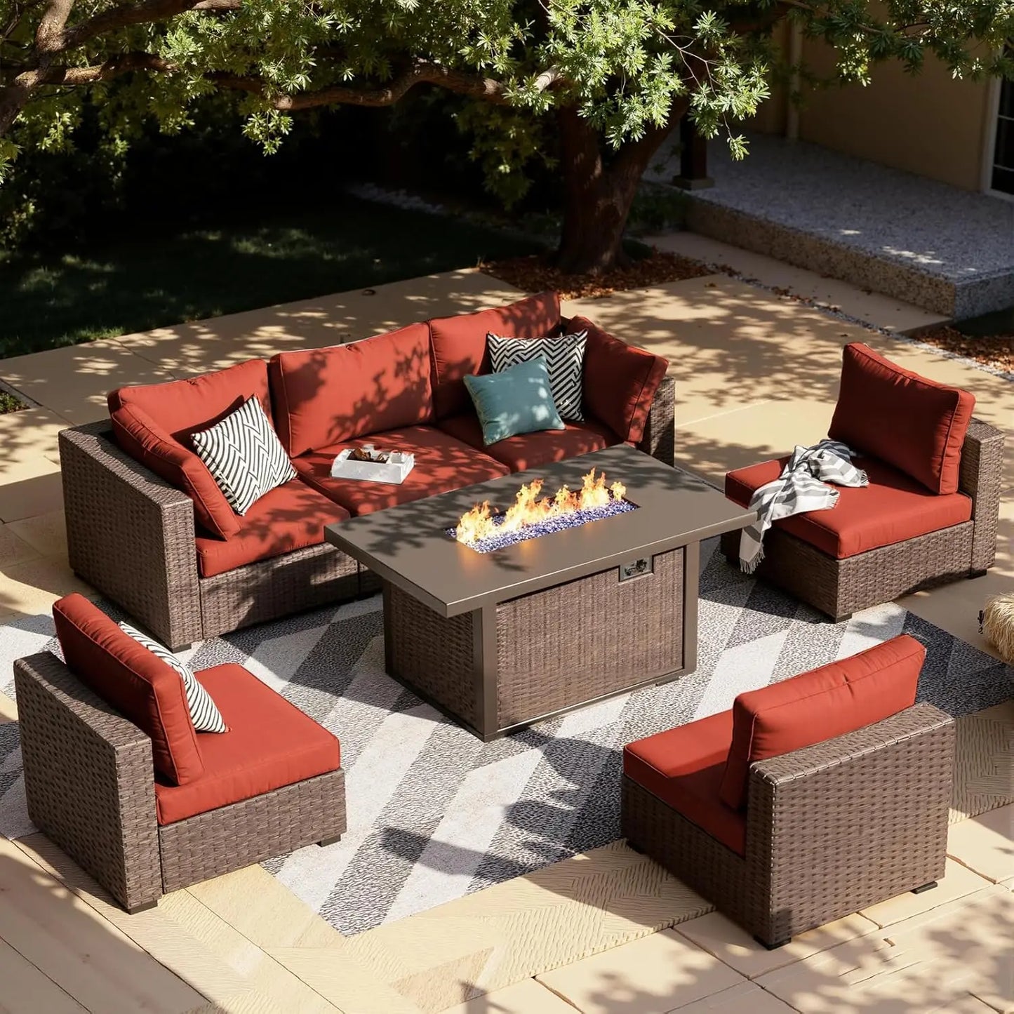 7-Piece Patio Furniture Set