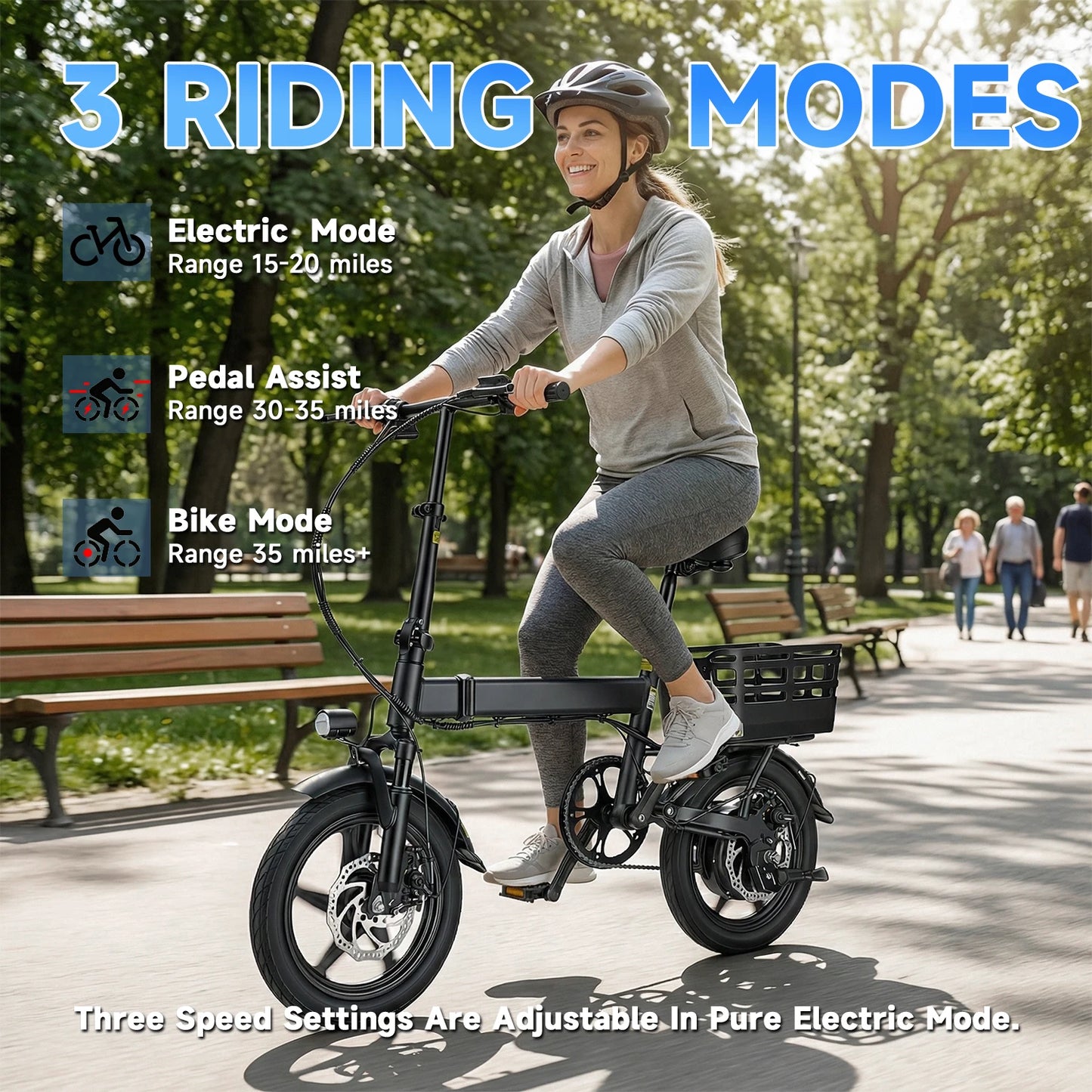14 Inch Folding Electric Bike