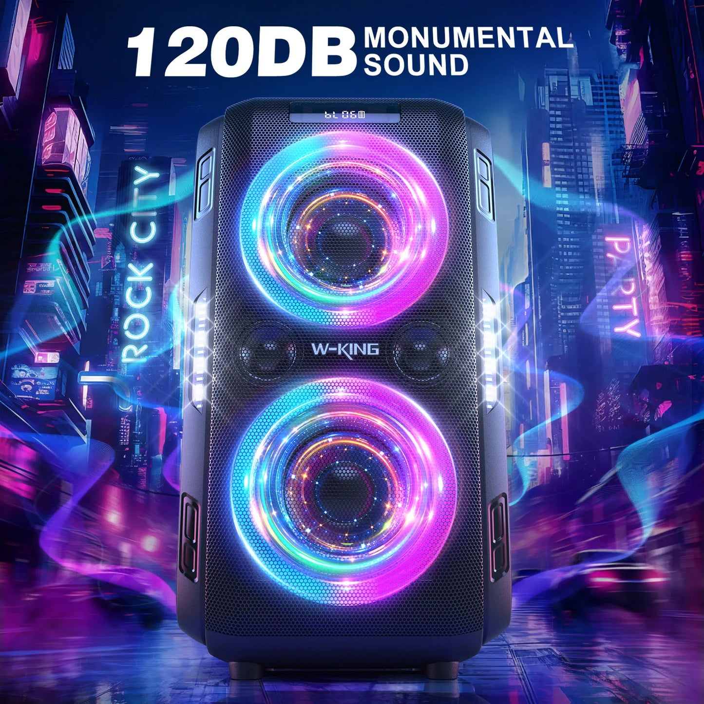 Large Bluetooth Speaker, Wireless