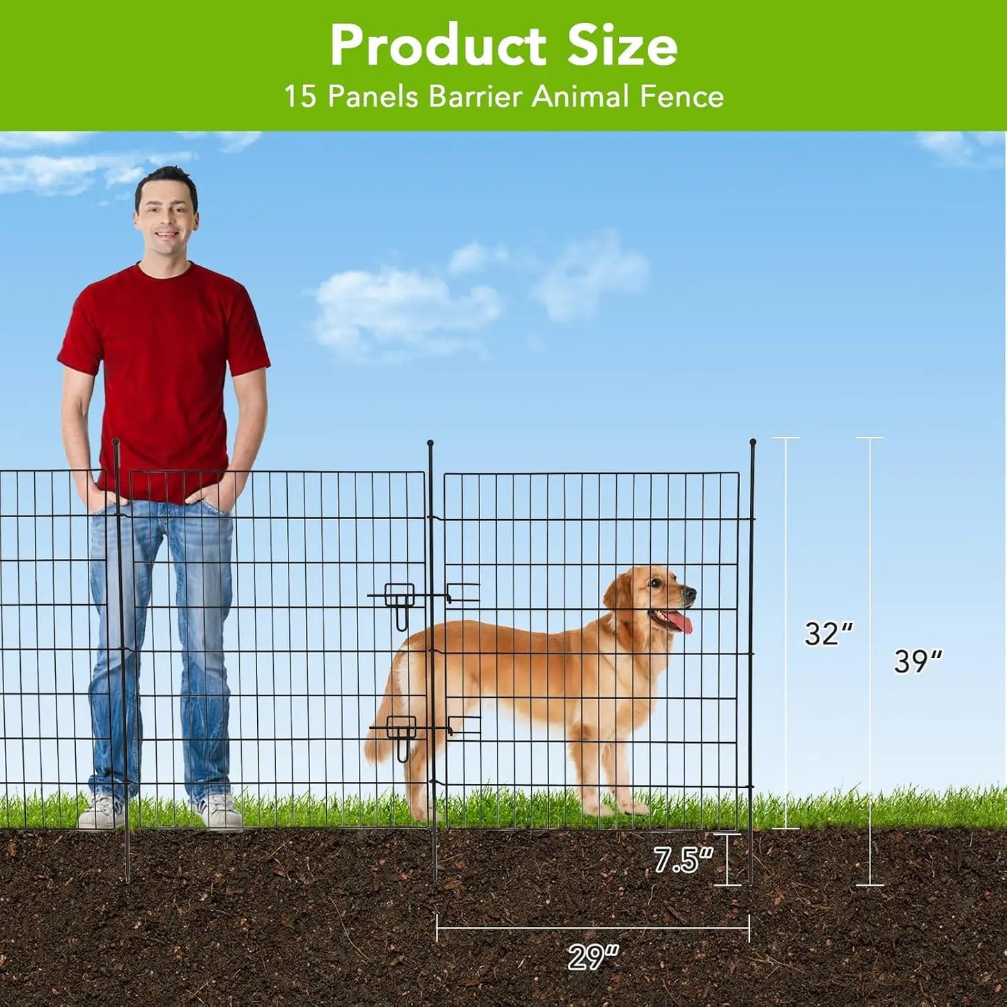 Rustproof Garden Fence Panels