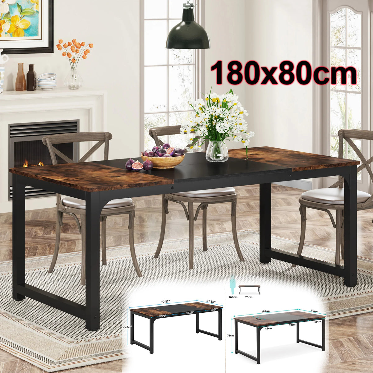 Rectangular Dinner Table