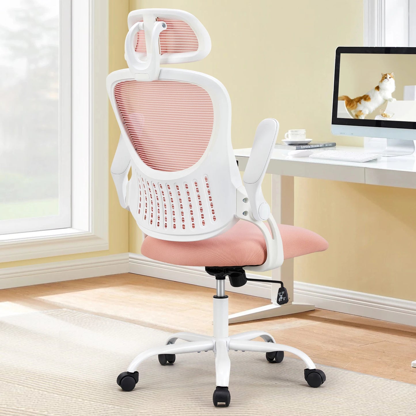Computer Desk Chair with Lumbar Support