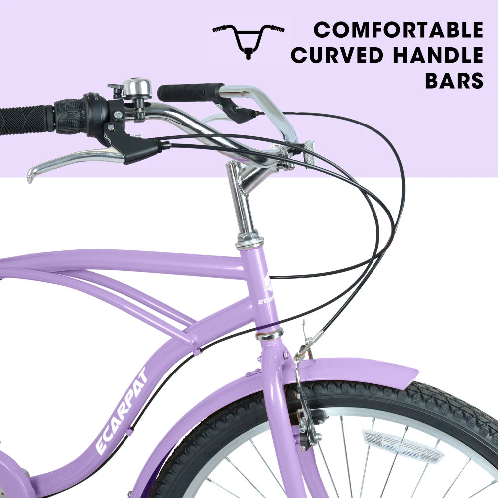 7-Speed Beach Cruiser Bike