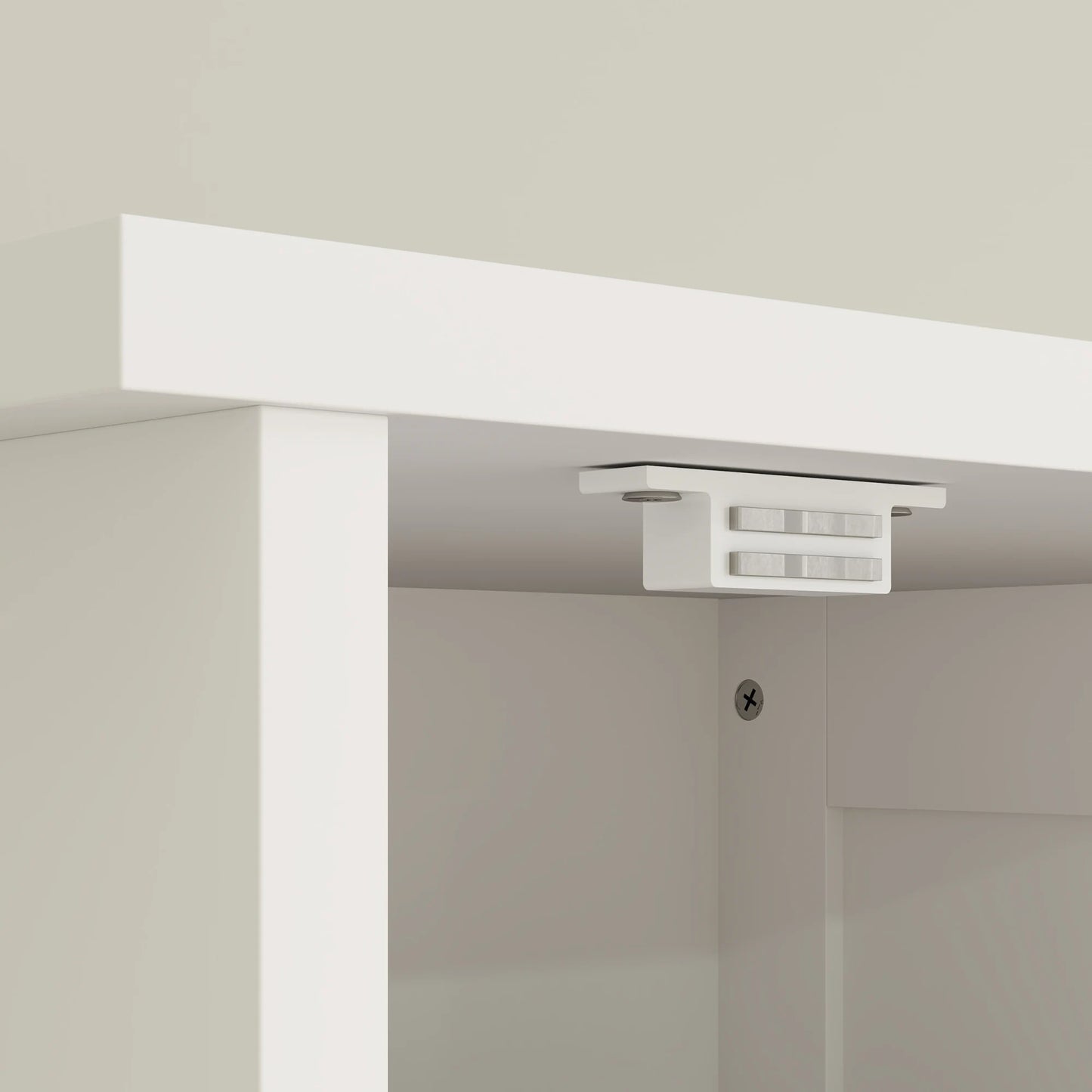 Farmhouse Narrow Bathroom Cabinet with Barn Doors