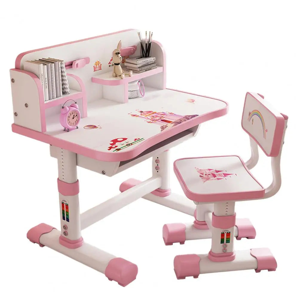 Kids Functional Desk and Chair Set
