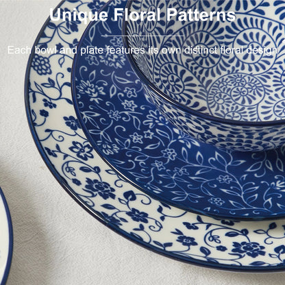 12pcs, Dish Set for 4