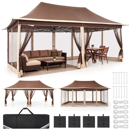 10x20ft Pop Up Gazebo Pavilion