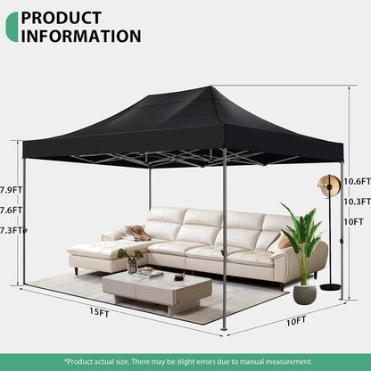10'x15' Commercial Grade Pop Up Canopy
