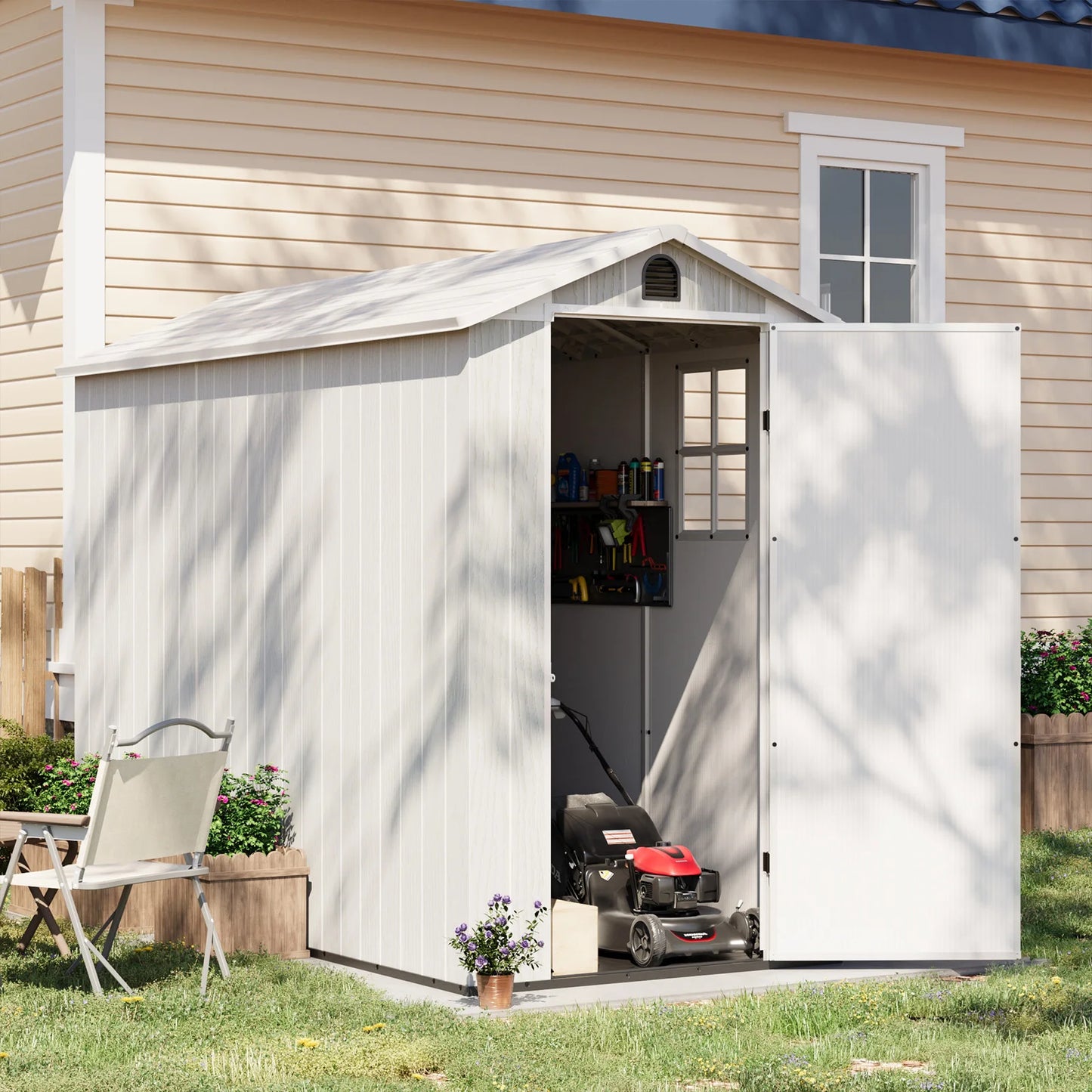 Plastic Outdoor Storage Shed