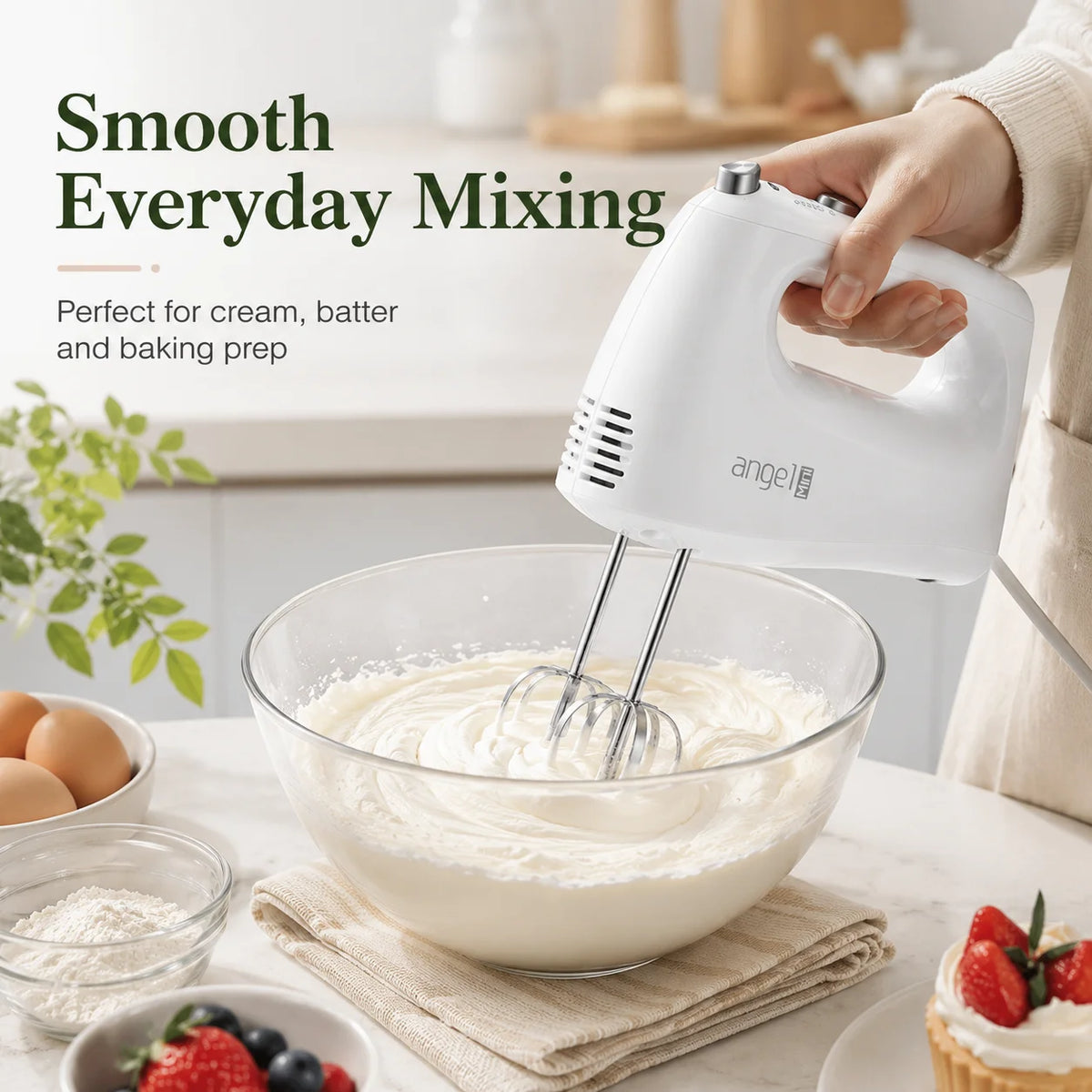 Kitchen Mixer with Dough Hooks