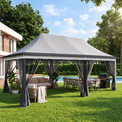 10x20ft Pop Up Gazebo Pavilion