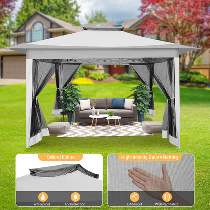 12x12ft Pop Up Gazebo Canopy Tent