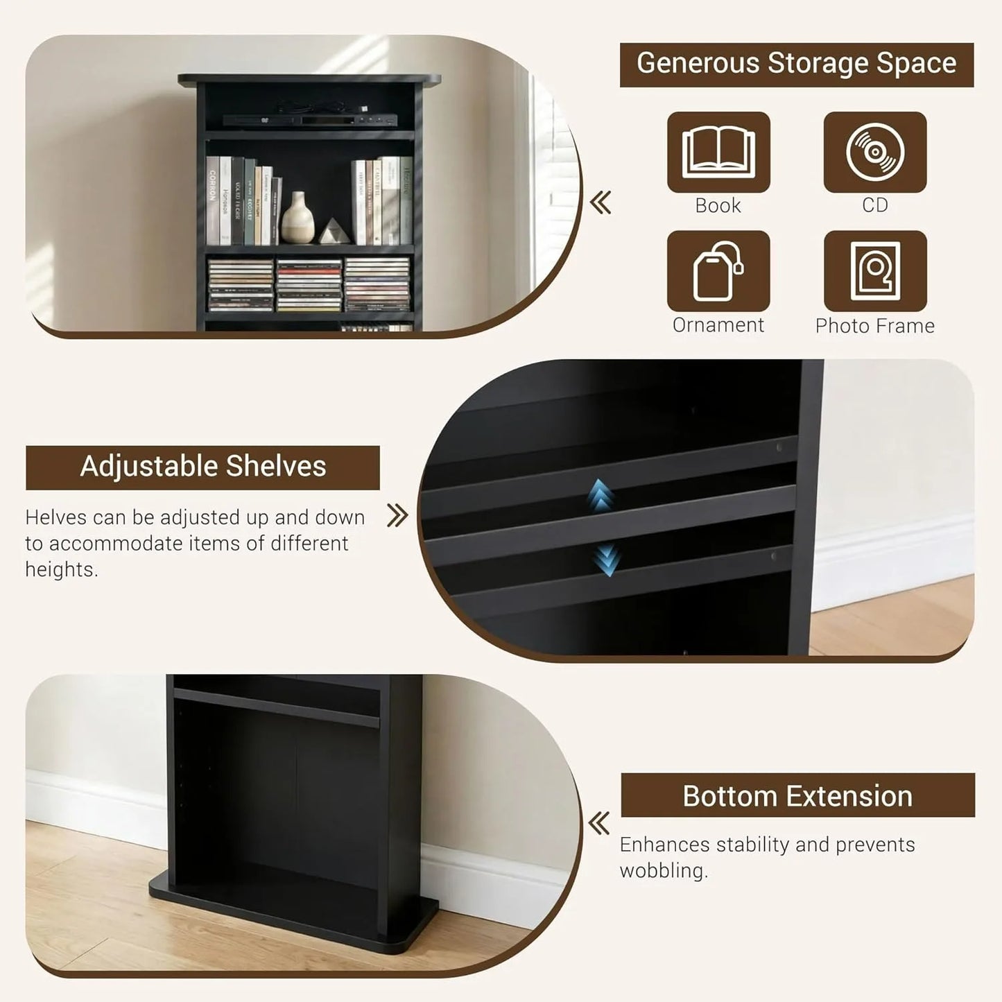 Multimedia Storage Cabinet