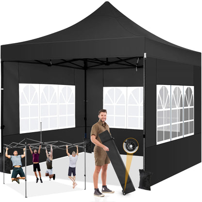 10x10 Heavy Duty Pop up Canopy Tent
