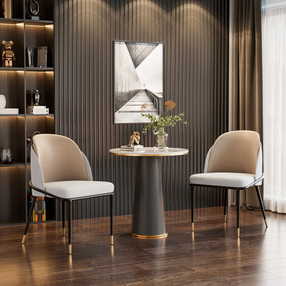 Faux Leather Dining Chairs