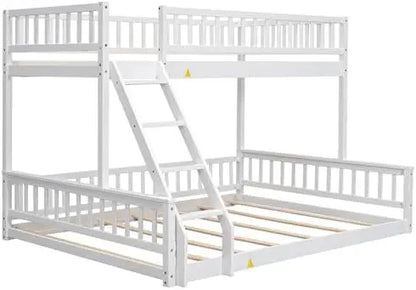Twin-XL Over Queen Bunk Bed