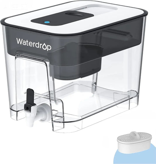 Large 40-Cup Water Filter Dispenser