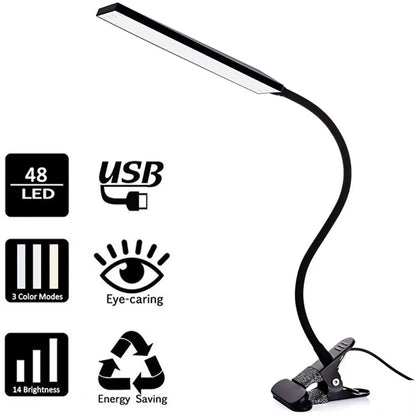 Clip on Desk Lamp with 3 Modes