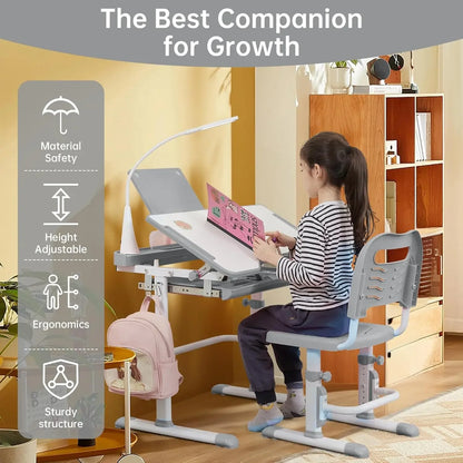 Children's Multifunctional School Table