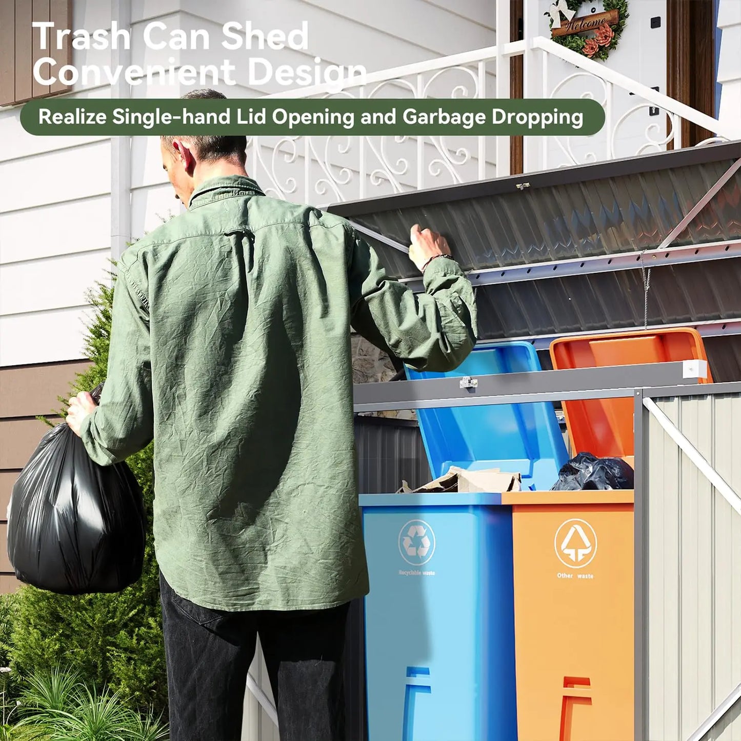 Metal Outdoor Storage Shed