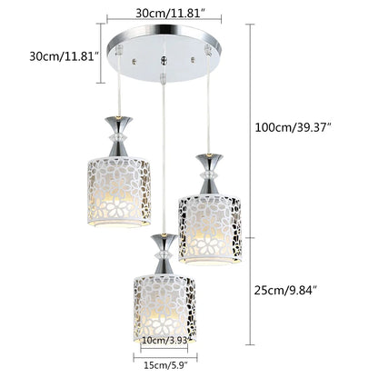 3-Light Dining Room Chandelier