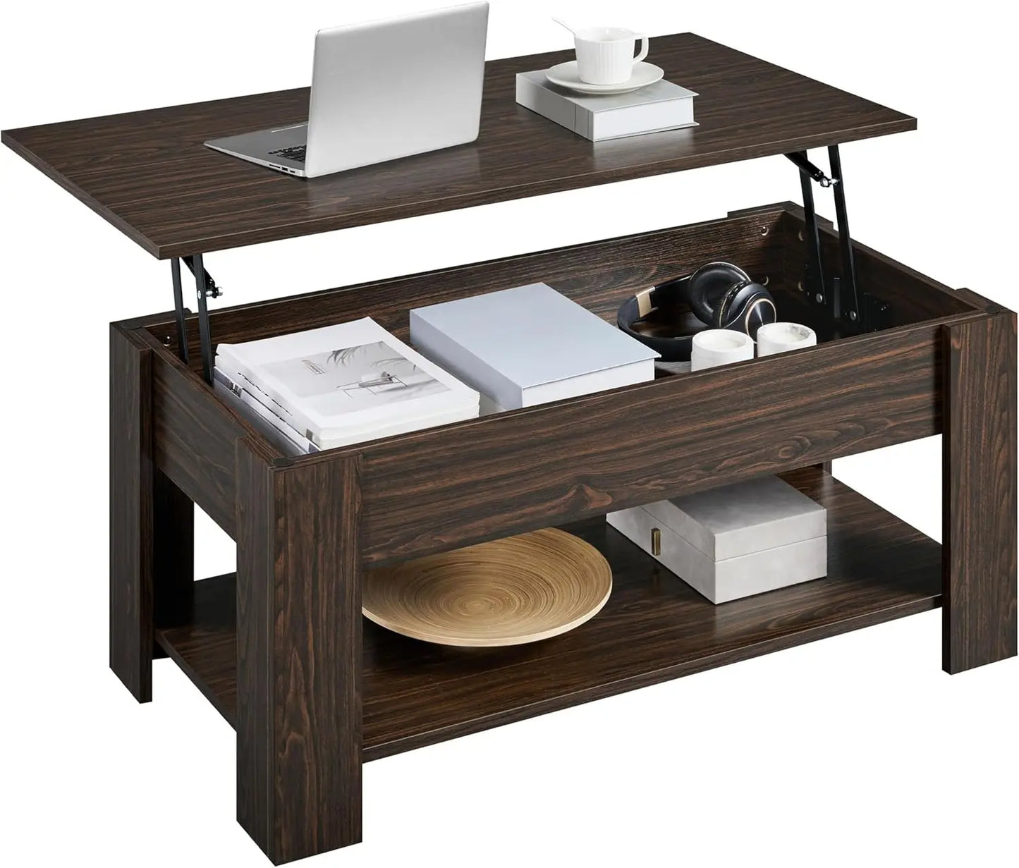 Lift Top Table with Hidden Storage