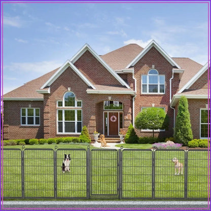 Metal Garden Fence