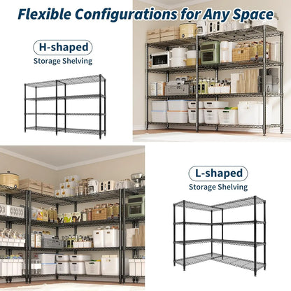 Heavy Duty Storage Shelves, Adjustable