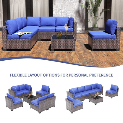 7-Piece Modular Outdoor Furniture Set