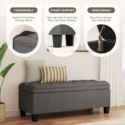 Storage Ottoman Bench