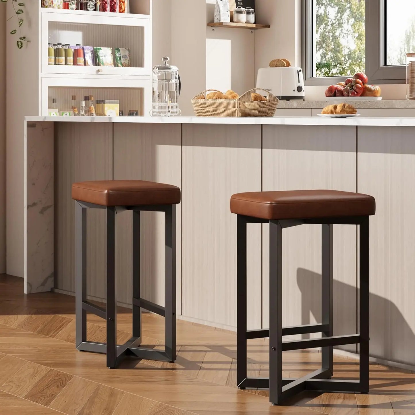 2PCS 24" Bar Stools