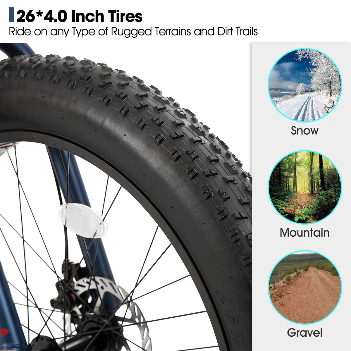 20 Inch Kids' Fat Tire Mountain Bike