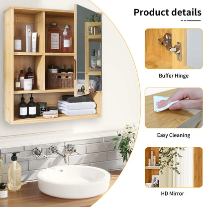 Bathroom Cabinet with Mirror