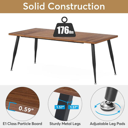 Large Rectangular Dinner Table
