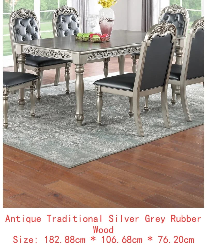 Formal Dining Table with 2 Leaves
