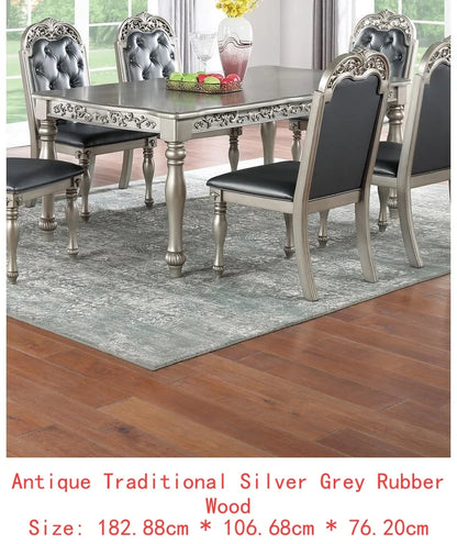 Formal Dining Table with 2 Leaves