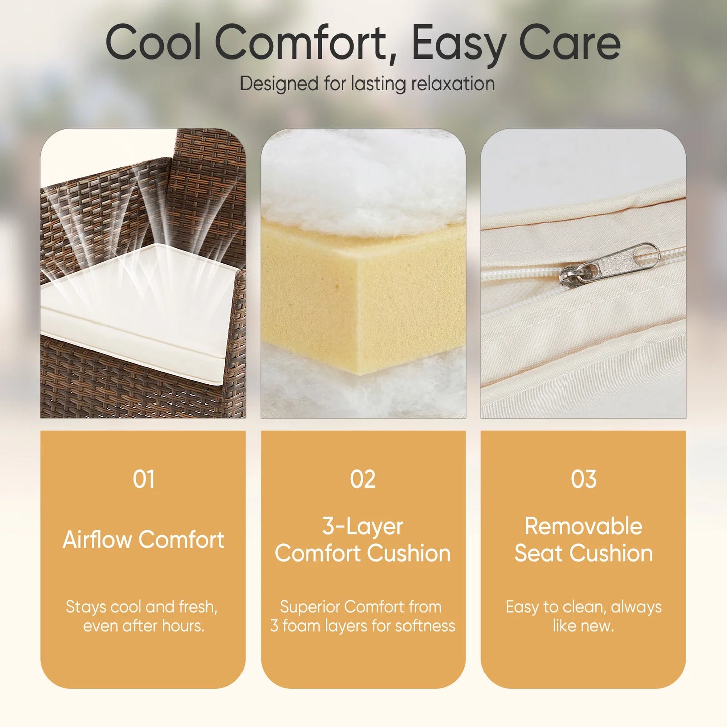 Outdoor Patio Furniture Set