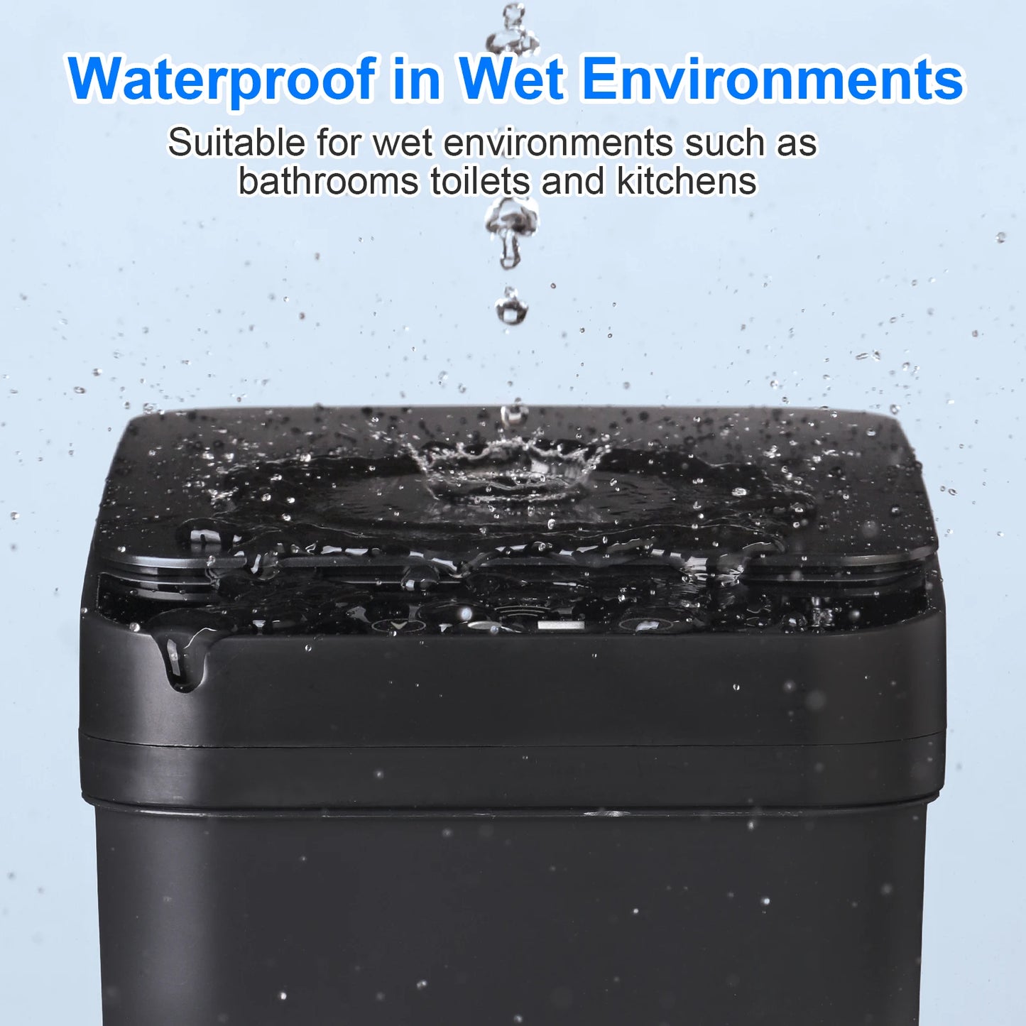 2 Pack 12L  Automatic Trash Can Touchless