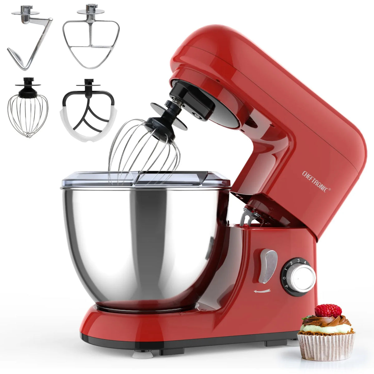 Tilt-Head Electric Household Stand Mixer