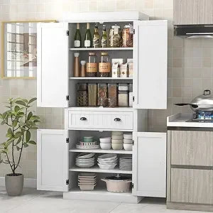 72” Tall Kitchen Pantry Cabinet