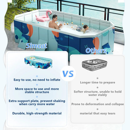 Non-Inflatable Home Swimming Pool