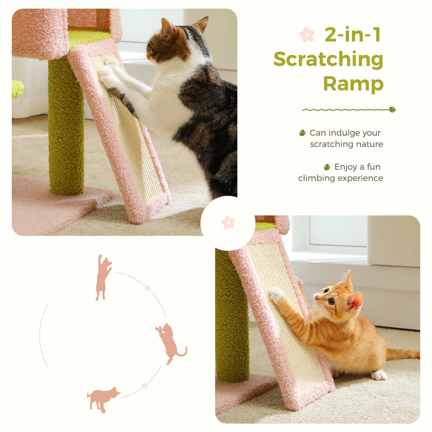 Multi-Level Cat Tower