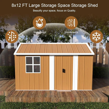 Metal Outdoor Storage Shed
