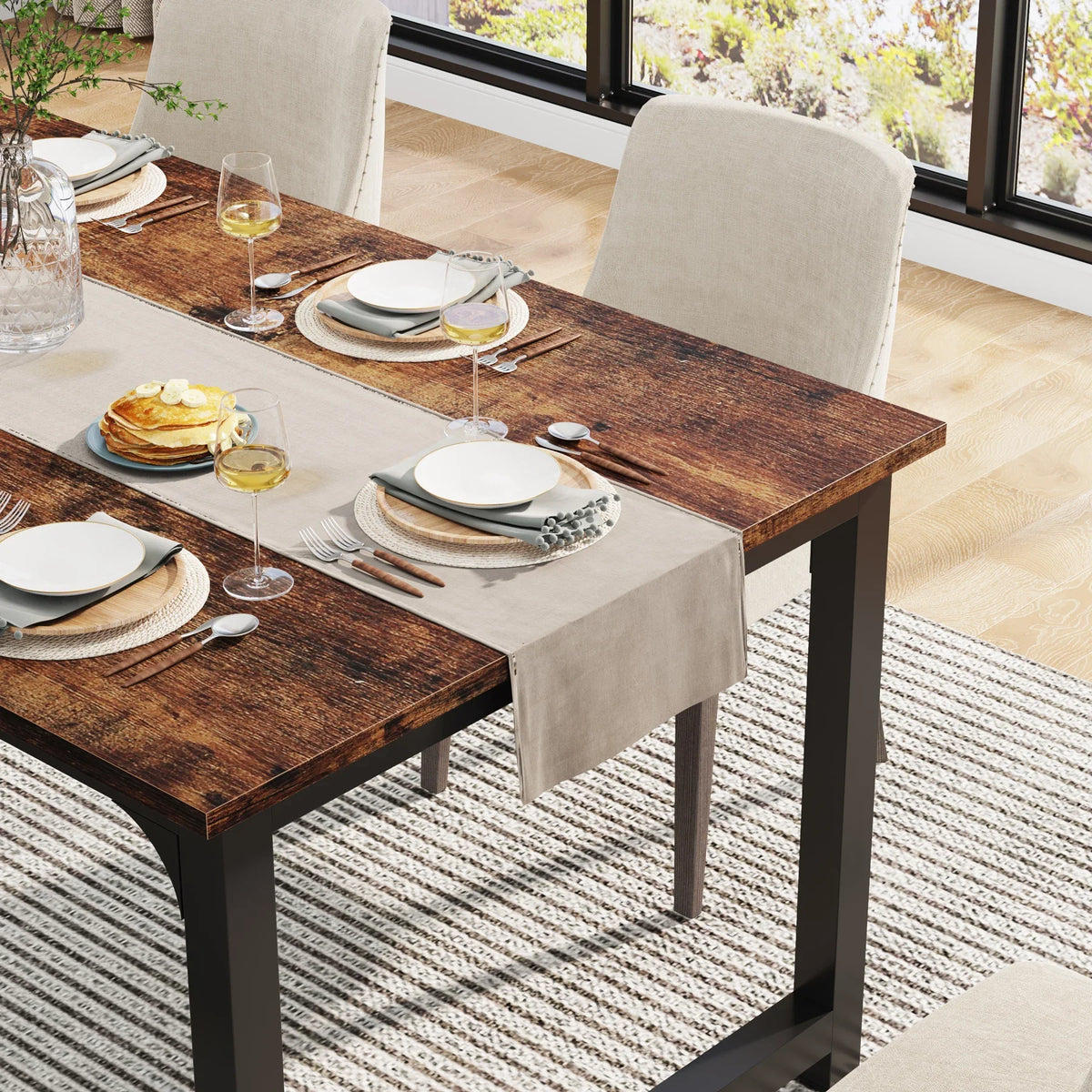 Rectangular Dinner Table