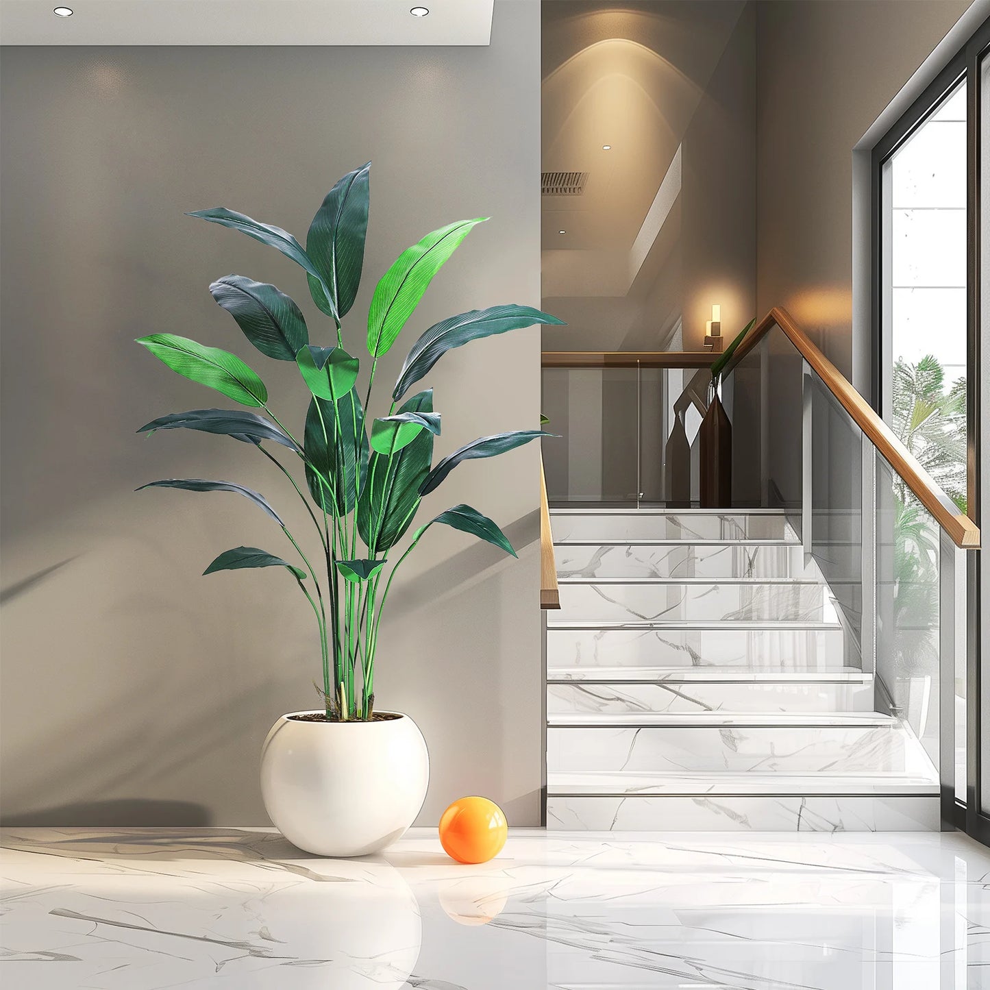 Indoor Outdoor Modern Faux Plants