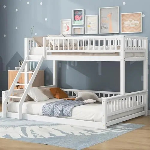 Twin-XL Over Queen Bunk Bed