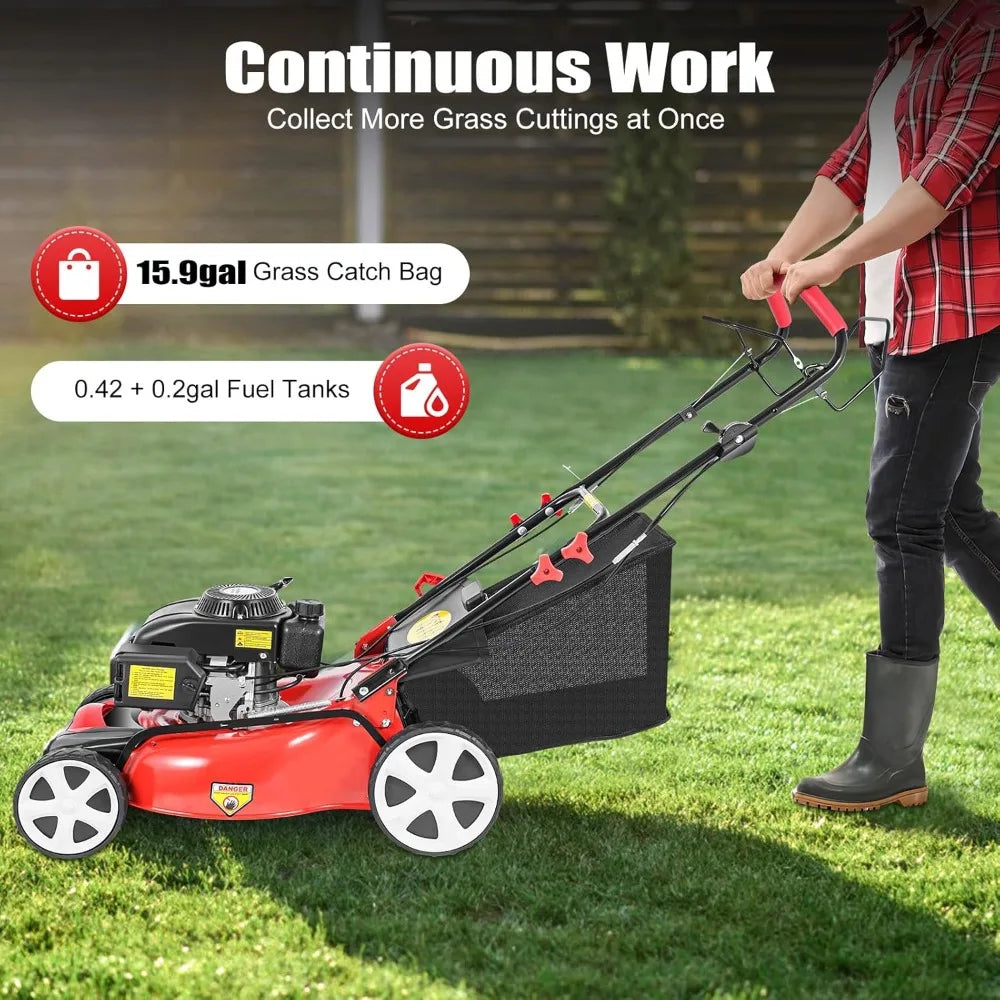 Self-Propelled 140cc Petrol Lawn Mower