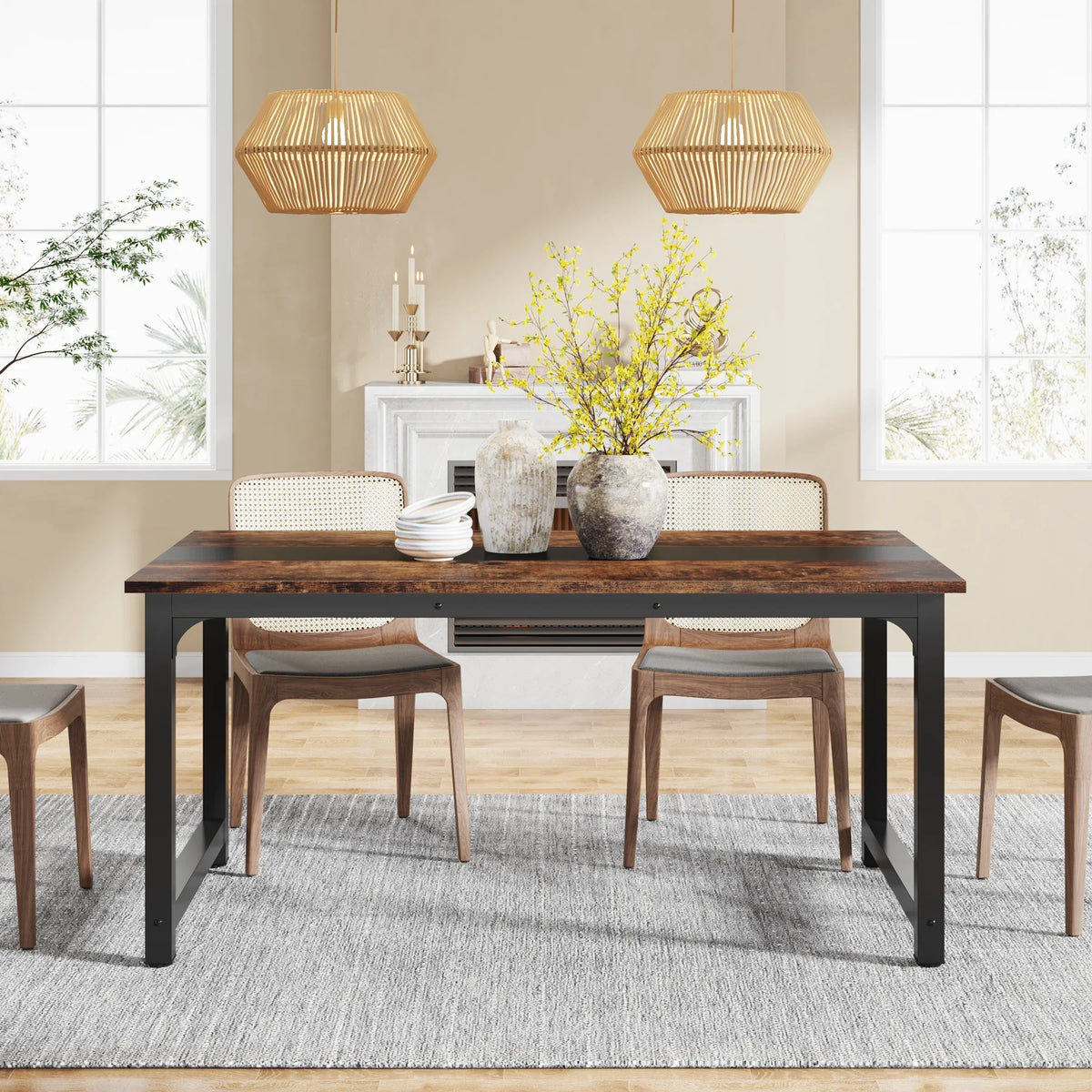Rectangular Dinner Table